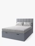 Koti Home Avon Upholstered Ottoman Storage Bed, Double