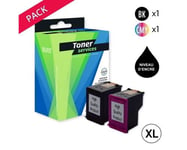 Compatible HP 303XL Pack 2 Cartouches marque Toner Services Noire et Couleurs (T6N03AE/T6N04AE)