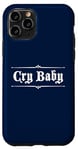 Coque pour iPhone 11 Pro Design gothique original CRY BABY