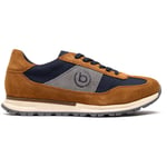 Bugatti Mens Cleated Trainers - Tan - Size UK 8