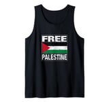 Free Palestine Palestine Flag I Love Palestine Gaza T-Shirt Tank Top