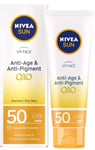 NIVEA UV Face SPF50 Q10 Anti-Age & Anti-Pigment  Normal/ Dry Skin (50ml),