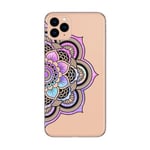 Coque Iphone 11 mandala 1 rose pastel