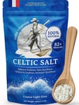 Celtic Harvest Celtic Salt - 500g Unrefined Celtic Sea Salt Abundant in 82+ Esse