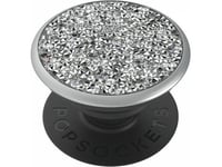 Popsockets 2 Swarovski Crystals 100909 Sølv/Sølv Telefonholder Og Stativ