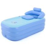 DNNAL Adult Inflatable Bath Tub, Swimming Pool Anti-Freeze Crack Adults Keep Warm Inflatable Bathtub Infant Bathtub