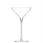 LSA International Verre de vin Savoy (lot de 2), Verre, claire, Champagne Saucer 250ml Clear, Set of 2