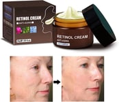 Anti-Wrinkle Face & Neck Retinol Cream with Hyaluronic Acid - Premium Anti-Agin