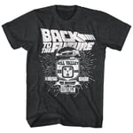 Back To The Future - Vintage Delorean - Short Sleeve - Heather - Adult - T-Shirt