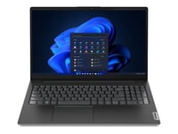 Lenovo V15 G3 IAP 82TT - Conception de charnière à 180 degrés - Intel Core i3 - 1215U / jusqu'à 4.4 GHz - Win 11 Pro - UHD Graphics - 8 Go RAM - 256 Go SSD NVMe - 15.6" TN 1920 x 1080 (Full HD) - Wi-Fi 5 - noir business - clavier : Français