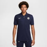 Nike Chelsea Shirt CFC The Polo Dfslim 2.0, Obsidian/Guava Ice, HF6817-453, M