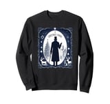 A Christmas Carol with Ebeneezer Scrooge Silhouette Sweatshirt