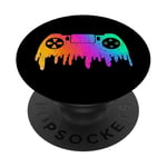 Manette de jeu graphique jeux vidéo adolescents esthétiques PopSockets PopGrip Adhésif