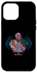 Coque pour iPhone 12 Pro Max Marvel WandaVision Wanda & Vision Cute Couple Framed