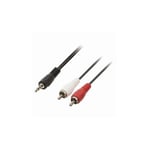 Cable Audio Rca Jack 3m