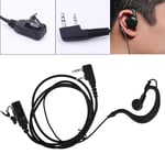 2 Pin Headset Covert Acoustic Tube Earpiece fr Motorola TYT Walkie Baofeng Radio