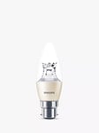 Philips MASTER 25W B22 LED Dimmable Candle Bulb, Clear