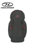 Highlander Rambler Rucksack 33L Litre Backpack Bag Hiking Travel Bag Charcoal