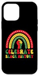 iPhone 12 mini Celebrate Black History Rainbow - Black African Civil Rights Case