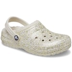 Crocs Toddlers Classic Glitter Lined Girls Clogs