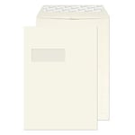 PREMIUM Business C4 Envelopes White 229 (W) x 324 (H) mm Window 120 gsm Pack of 250