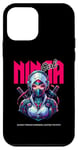 Coque pour iPhone 12 mini Ninja Girl T-Shirt