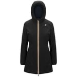 Veste K-Way  Veste Denise Warm Reversible Femme Black/Blue Depht