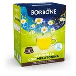 Café Borbone Camomille 16 Pièces Capsules Compatibles À Modo Mio