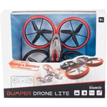 Drone Télécommandé - FLYBOTIC - Bumper Drone Lit - 17 cm - rouge et noir - dès 8 ans