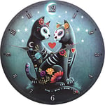 Nemesis Now Horloge Nuit étoilée Bleu 35 cm MDF Taille Unique