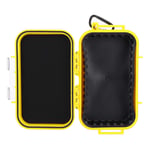 DAUERHAFT Shockproof Waterproof Storage Case Airtight and Waterproof, Convenient Waterproof Storage Case,Suitable for Storing Some EDC Tools, Phone, Keys, Etc(yellow)