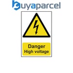 Scan 0761 Danger High Voltage - PVC 200 x 300mm SCA0761