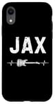 Coque pour iPhone XR Jax Guitare Battement De Coeur Musique Guitariste