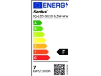 Kanlux LED-lampa IQ-LED GU10 6-5W-WW 510lm 2700K varm färg 35240