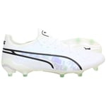 Puma King Ultimate Brilliance FG/AG Womens White Football Boots - Size UK 3.5