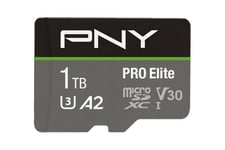 PNY PRO Elite - flash-minneskort - 1 TB - mikroSDXC UHS-I