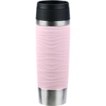 Emsa N20227 Travel Mug Wave Gobelet isotherme 05 l bouchon à vis confortable ...