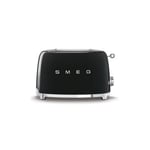 Grille Pain Toaster 2 Fentes 950W 3 programmes Noir SMEG