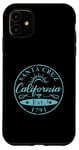 Coque pour iPhone 11 Santa Cruz Retro Vintage Surf & Skateboard Design Graphique