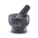 Zeller Mortier et Pilon en Granit, Anthracite, env. 9 x 9 x 6,5 cm