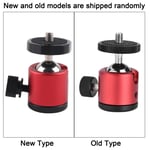 360 Ball Head 1/4 Screw Mount For DSLR Camera Tripod Ballhead Stand GHB