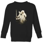 The Lord Of The Rings Gandalf Kids' Sweatshirt - Black - 9-10 ans - Noir