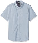 Volcom Everett Oxford S/S Chemise pour Homme L Indigo naufragé