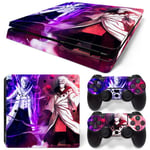 Kit De Autocollants Skin Decal Pour Console De Jeu Ps4 Slim Style De Tendance Nationale De Surf De Football Pour Tout Le Corps, T1tn-Ps4slim-7097