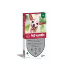 ADVANTIX¹40 chien Dog 1-4 kg protection externe flea parasite boite 4 pipettes