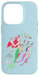 Coque pour iPhone 14 Pro Disney The Little Mermaid Ariel and Her Sisters Artist Style