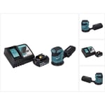 Makita - dbo 180 RM1 Ponceuse excentrique sans fil 18 v 125 mm + 1x batterie 4,0 Ah + chargeur