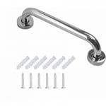 YMYNY Barre D'Appui En Inox Murale Robuste Poignée De Baignoire Salle Bain WC Sécurité Grab Bar pour Handicapés Personnes Agées Enfants(30cm