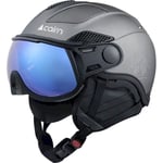 Cairn Helios Leather Evolight NXT - Casque ski avec visière  