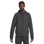 Nike FB7921-060 Tech Fleece Sweatshirt Men's ANTHRACITE/BLACK Size 2XL-T